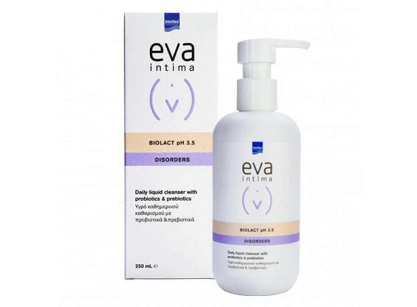 INTERMED EVA INTIMA BIOLACT CLEANSER 250ML