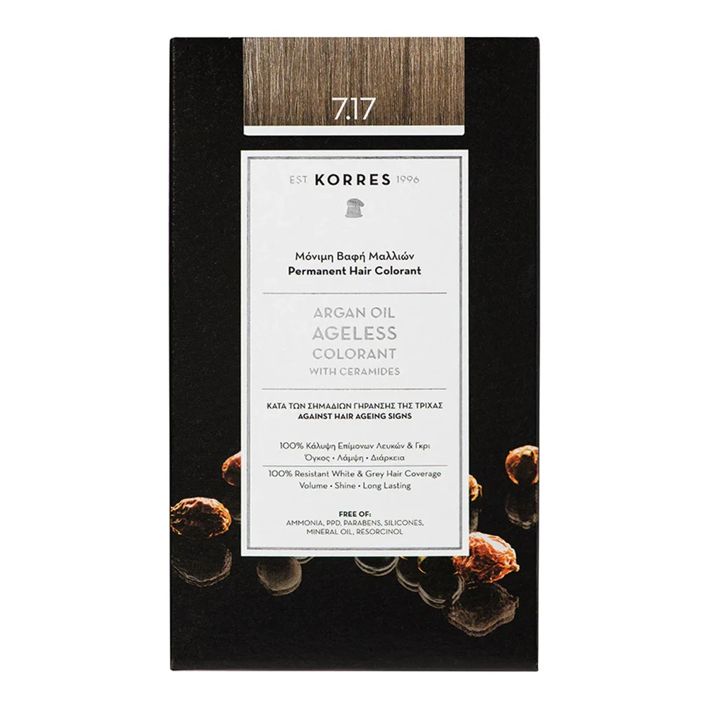 KORRES ARGAN COLORANT.BLOND.BEIG.7.17