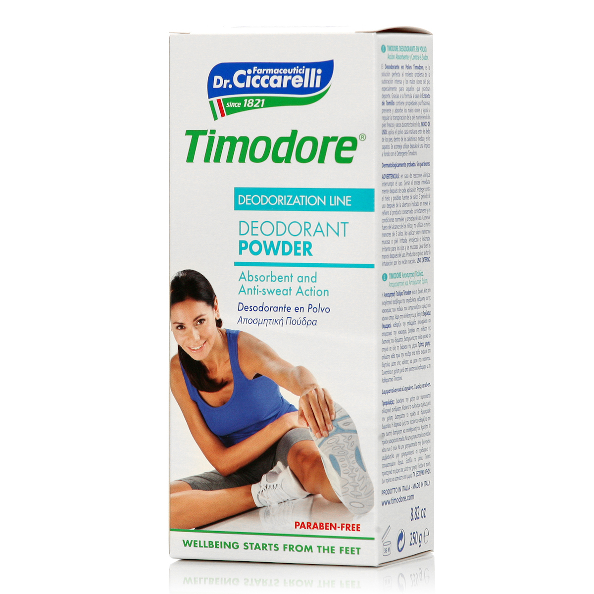 DOTTOR CICCARELI ΑΠΟΣΜΗΤΙΚΗ ΠΟΥΔΡΑ 250GR