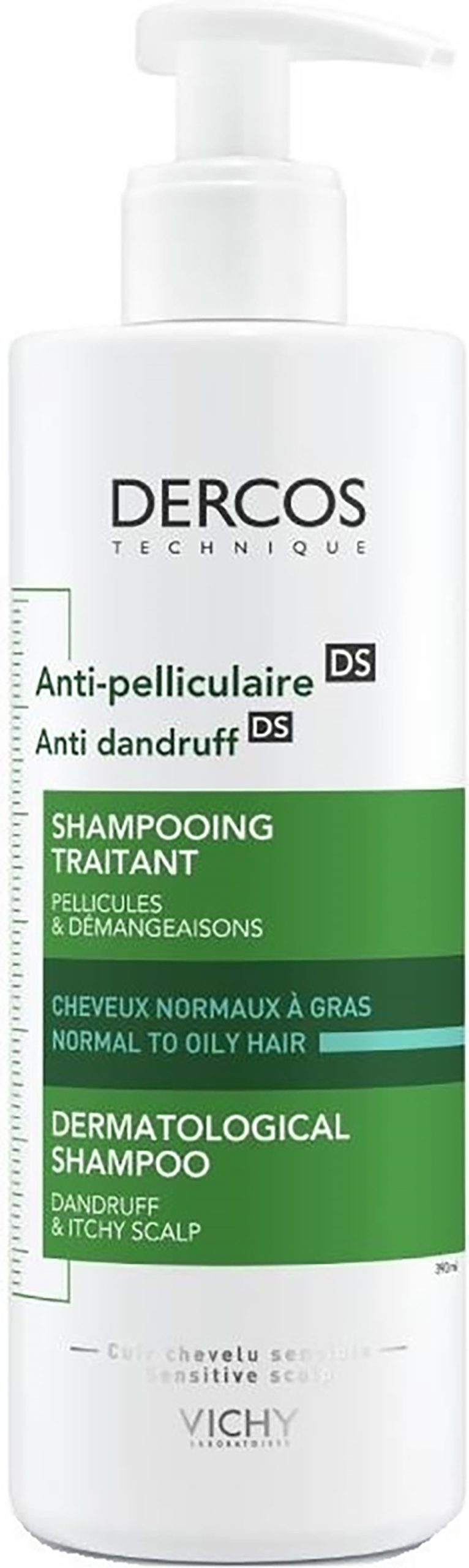 DERCOS ANTIPEL SH GRAS F390ML