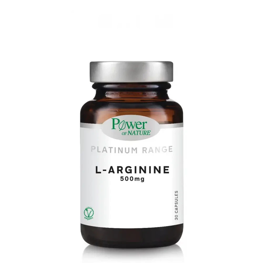 POWER HEALTH PLATINUM L-ARGININE 500MG 30S, CAPS