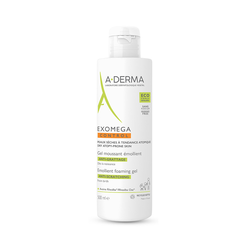 A-DERMA EXOMEGA CONTROL GEL MOUSSANT 500ML