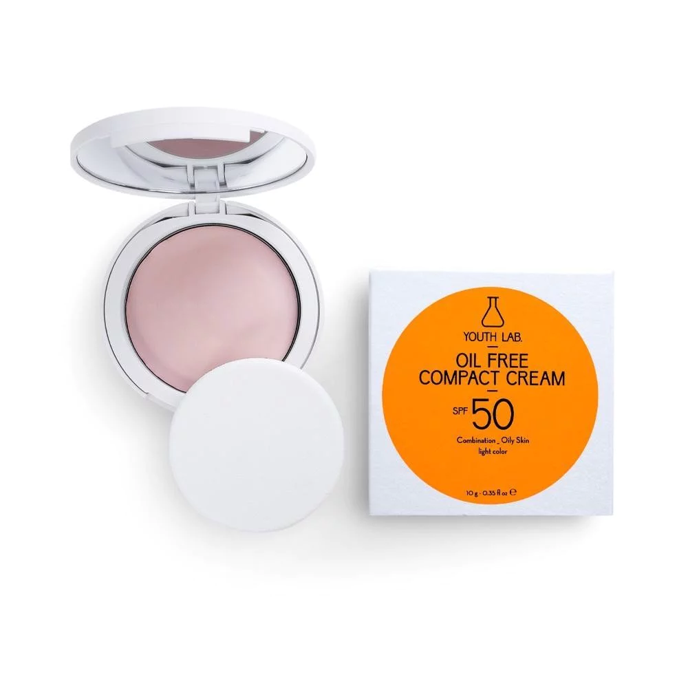 YOUTH LAB. OIL FREE COMPACT CREAM POWDER SPF 50 LIGHT 10GR