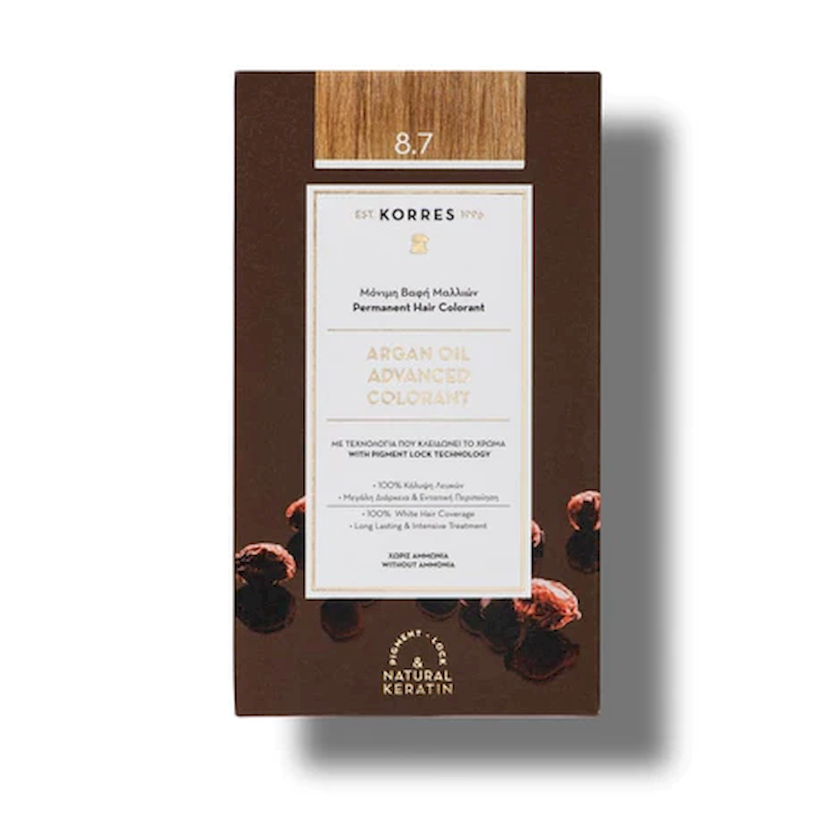 KORRES ARG.COLOR.TOFFEE 8.7