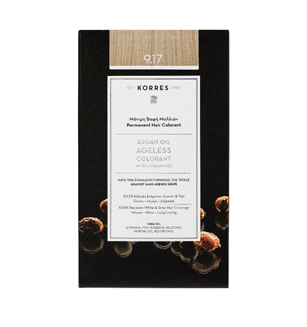 KORRES ARGAN COLORANT.VER.LGH.BL.BEIG.9.17