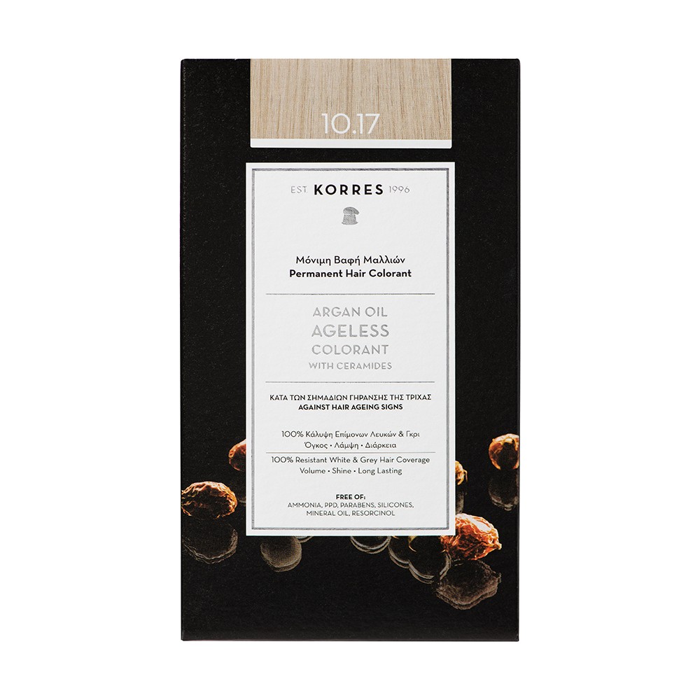 KORRES ARGAN COLORANT.PLATIN.BL.BEIG.10.17