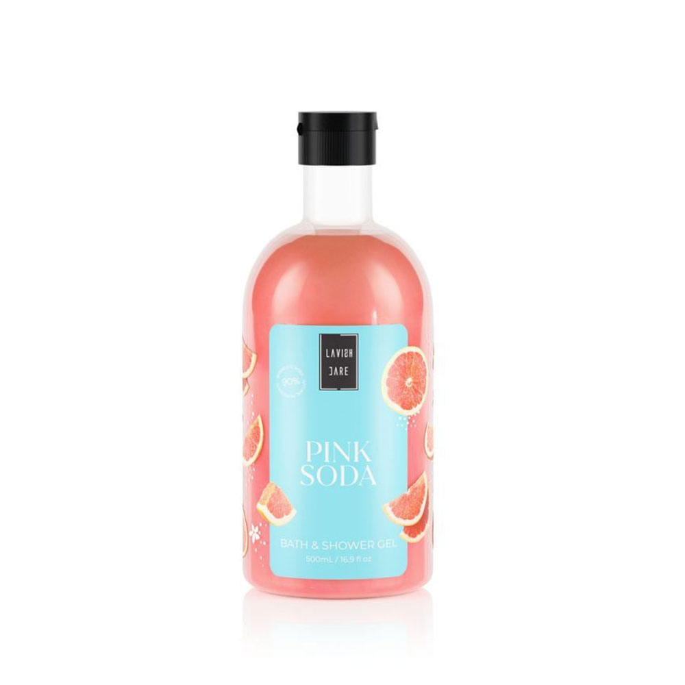 LAVISH CARE BATH & SHOWER GEL PINK SODA 500ML