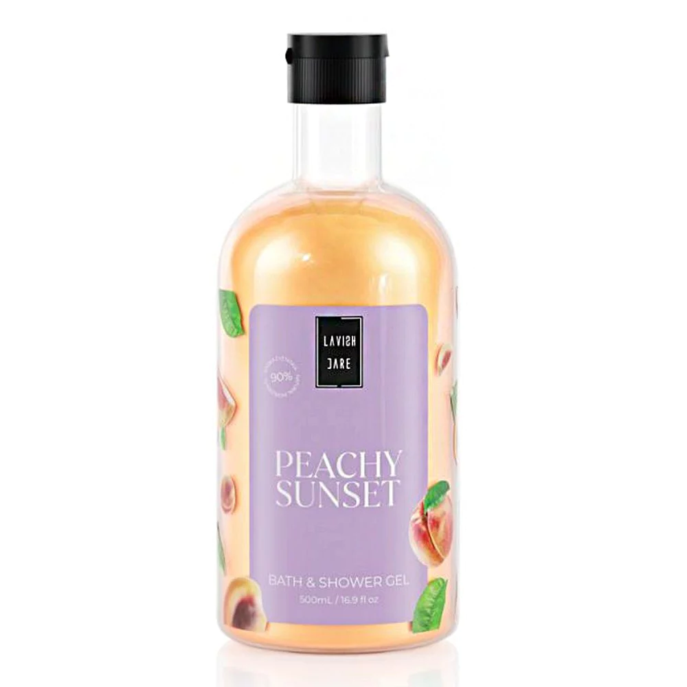 LAVISH CARE BATH & SHOWER GEL PEACHY SUNSET 500ML