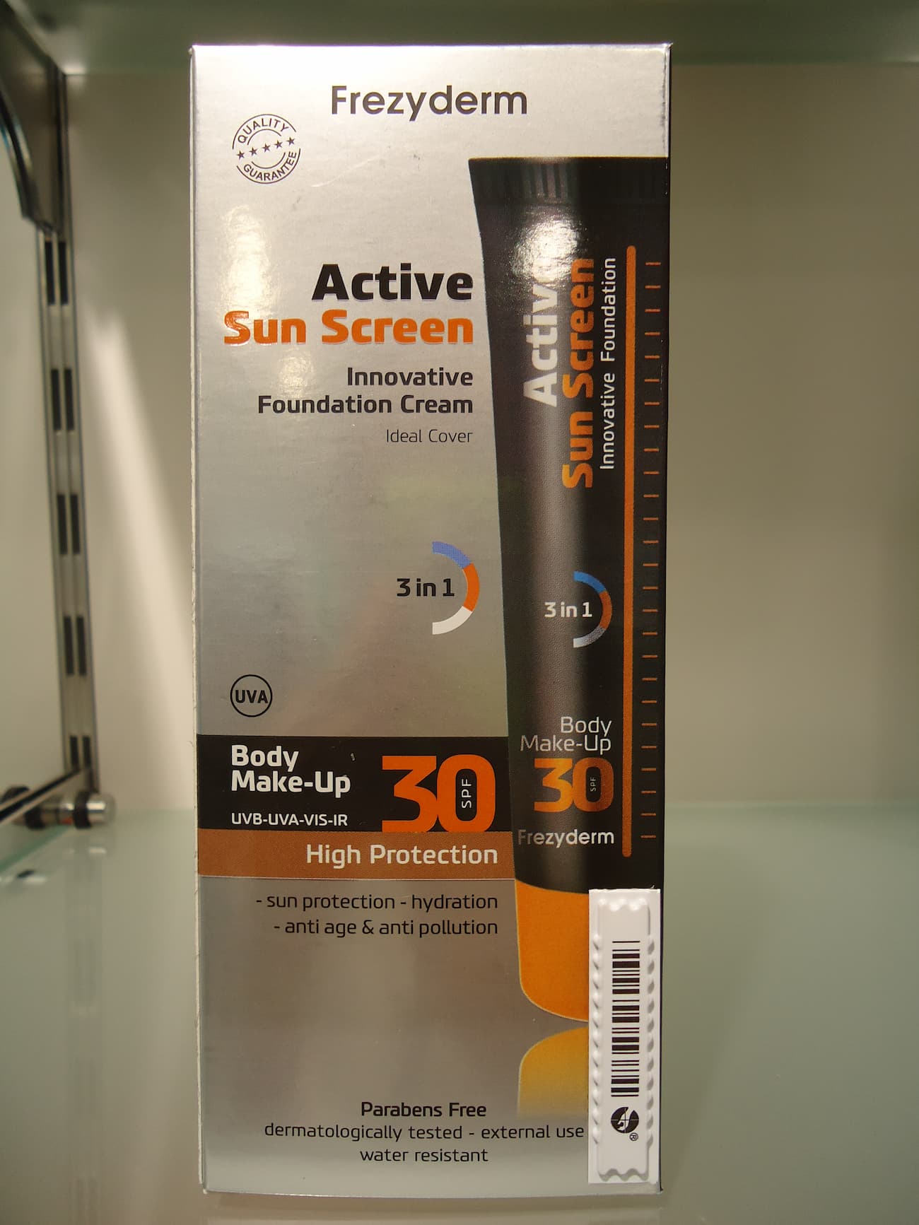 FREZYDERM  ACTIVE S.SCR.BODY FOUNDATION Spf30 75ML