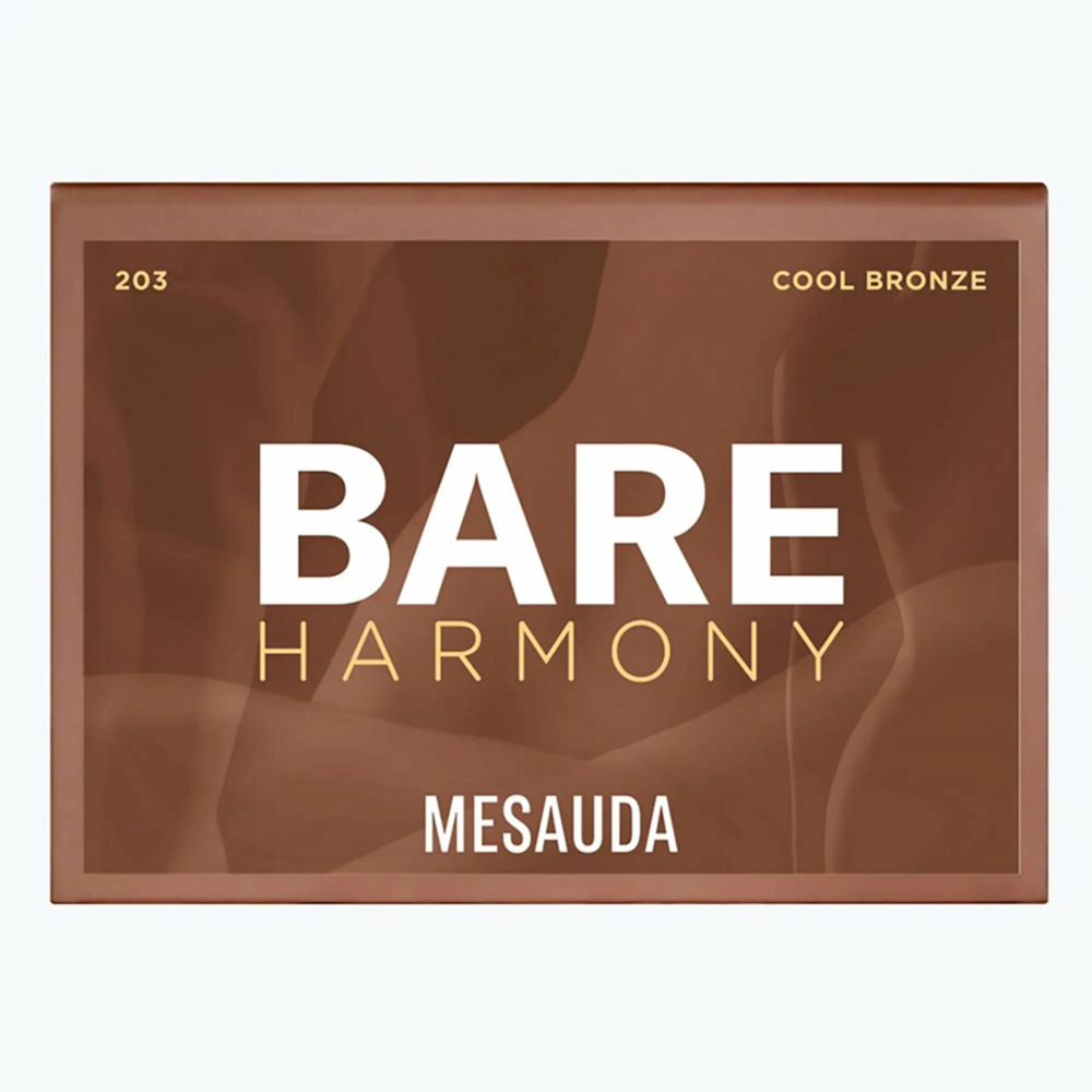 MESAUDA BARE HARMONY PALETTE 203 - COOL BRONZE
