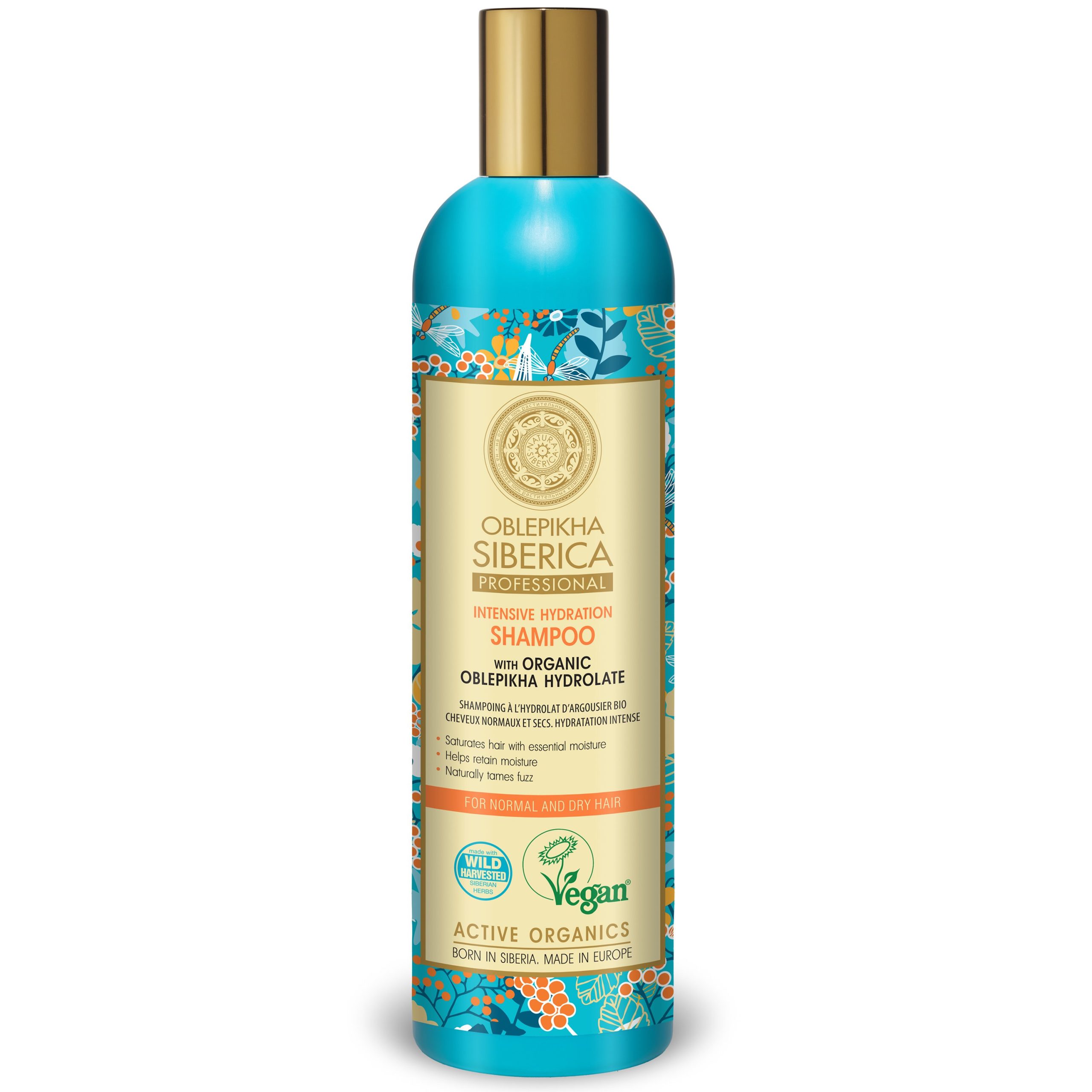 NS OBLEPIKHA SHAMPOO FOR NORMAL & DRY HAIR 400ML
