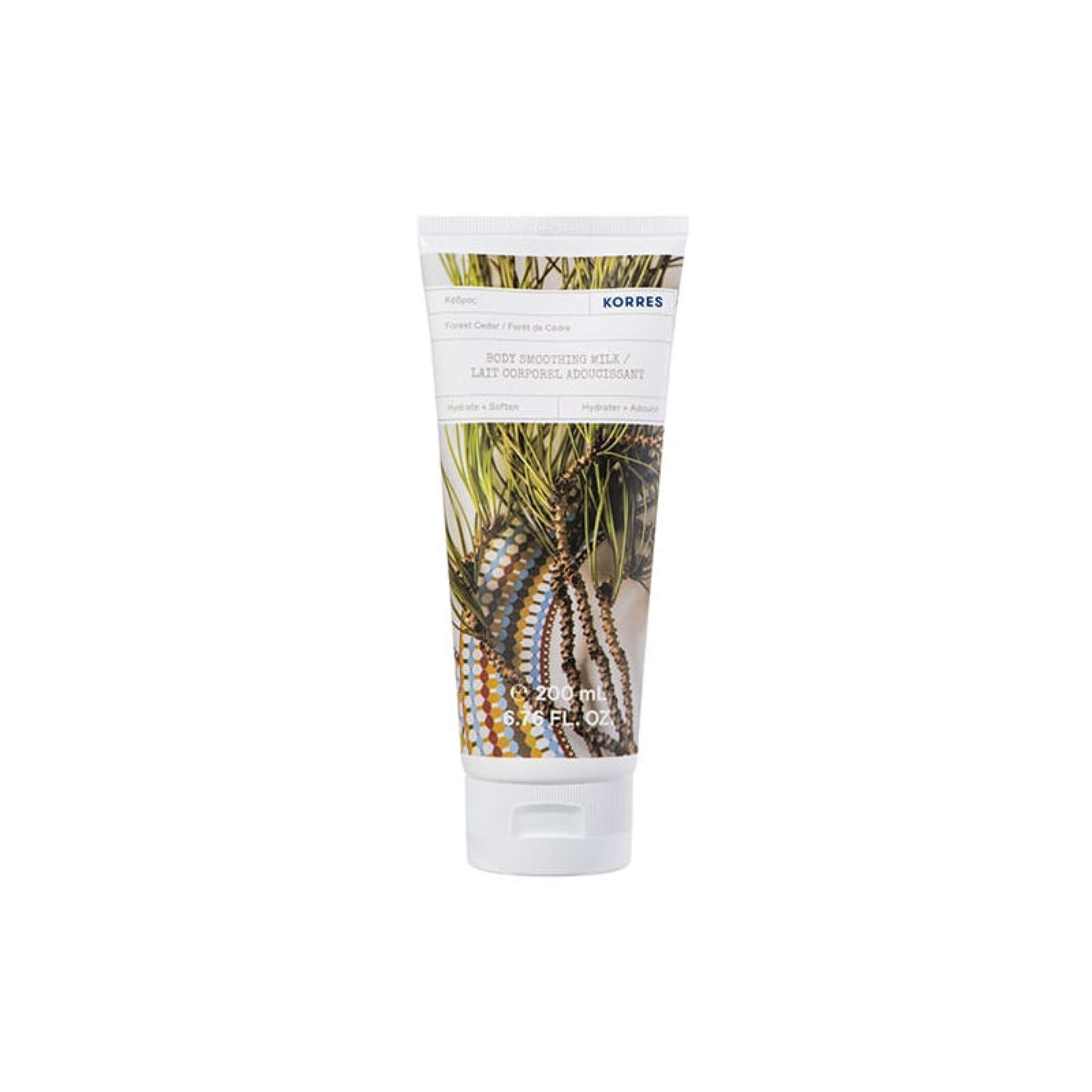 KORRES FOREST CEDAR BODY MILK 200ML