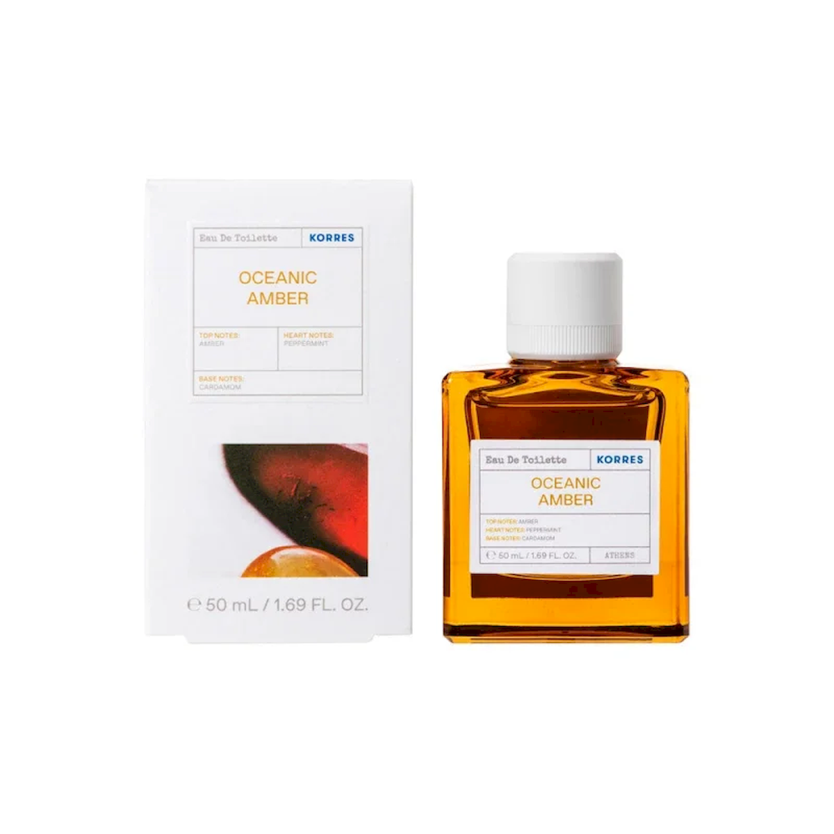 KORRES OCEANIC AMBER EAU DE TOILETTE  50ML