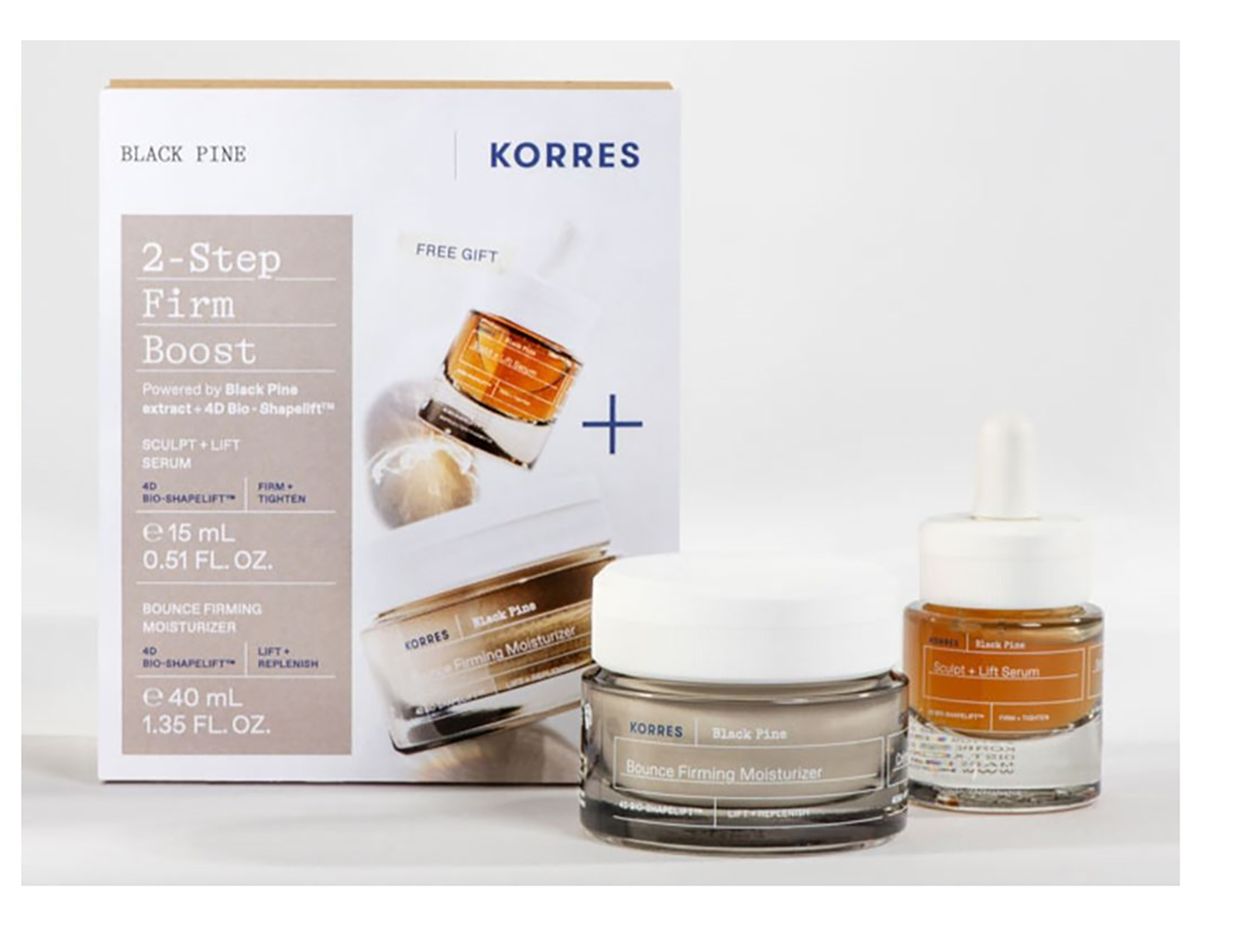 PKORRES SET BL PINE DAY CR N-C 40ML & SERUM 15ML