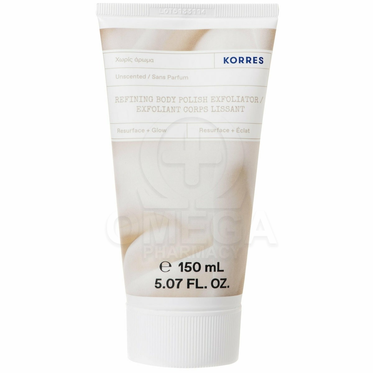 KORRES ΑΝΑΖΩΟΓΟΝΗΤΙΚΟ SCRUB ΣΩΜΑΤΟΣ ΧΩΡΙΣ ΑΡΩΜΑ 150ML