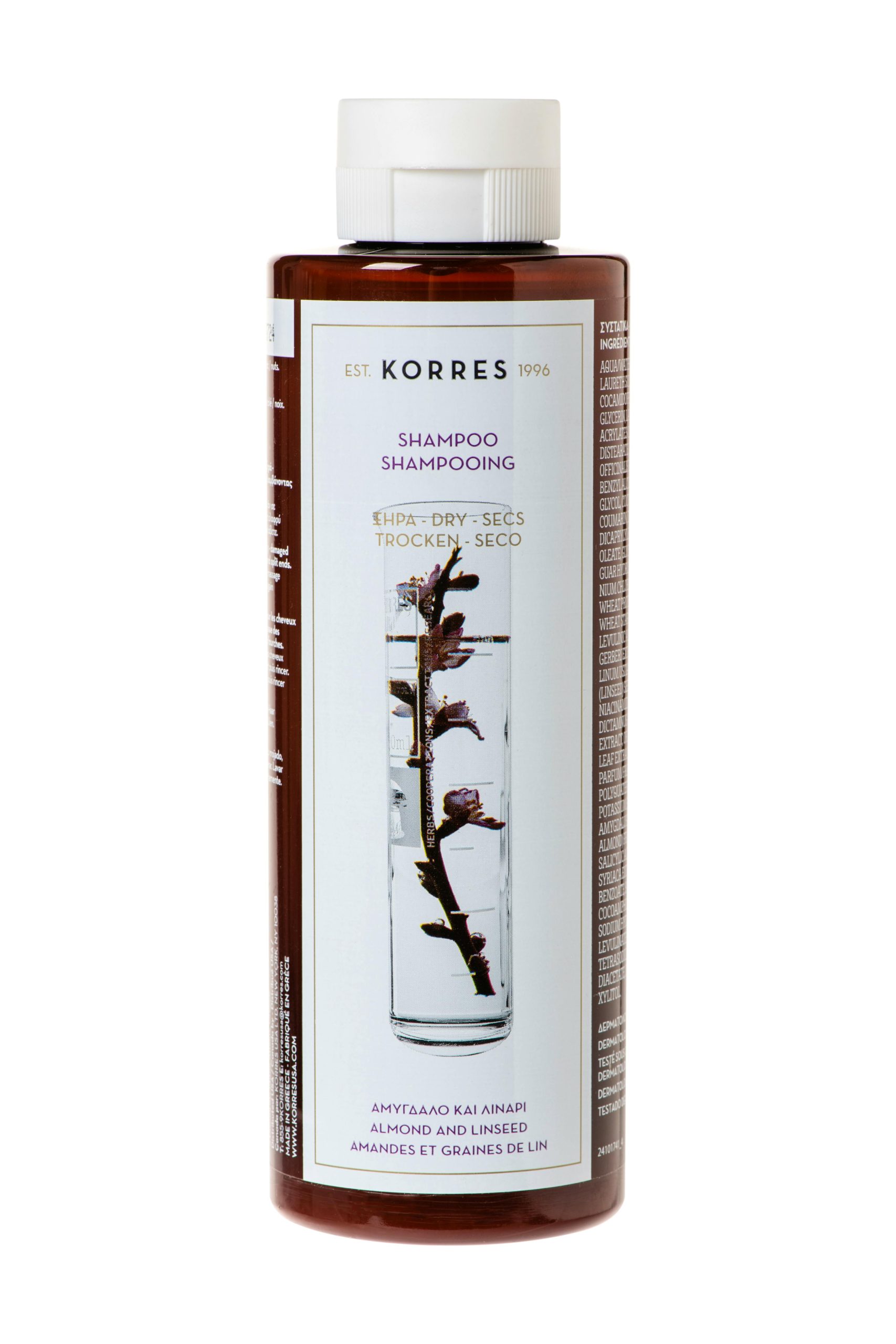 KORRES SHAMPOO ΑΜΥΓΔΑΛΟ & ΛΙΝΑΡΙ 250ML