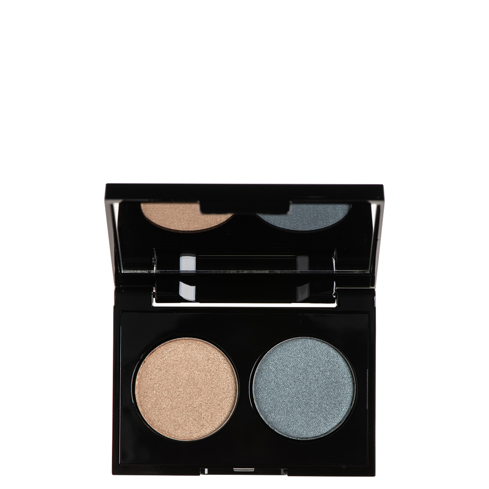KORRES VOLC MIN VELV DUAL EYESH TEAL BLUE 58