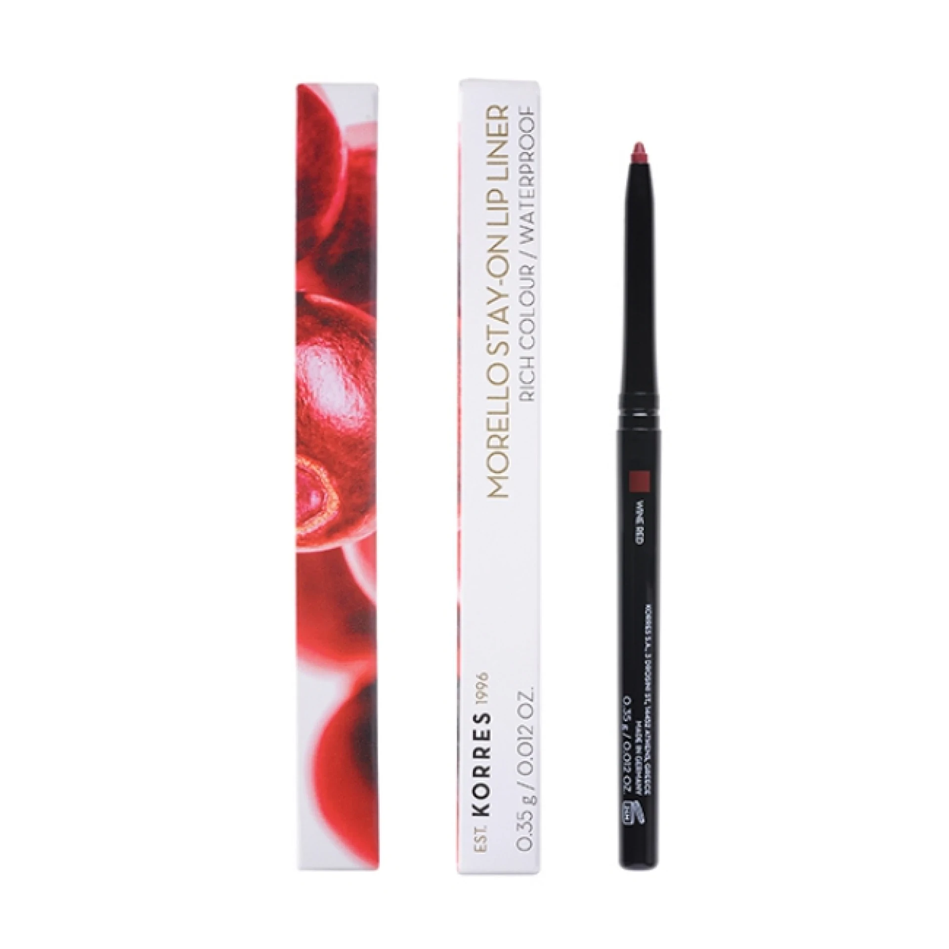 KORRES MORELLO LIPLINER WINE RED 03