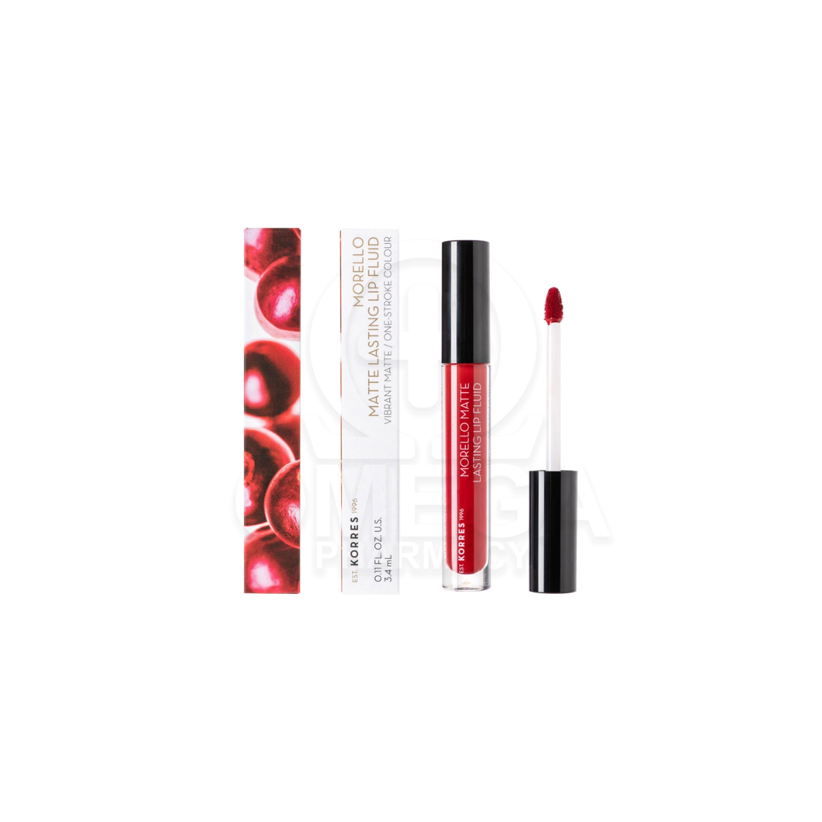 KORRES MOREL.LIP.FL.BRICK RED.  No59 -  3.4ML