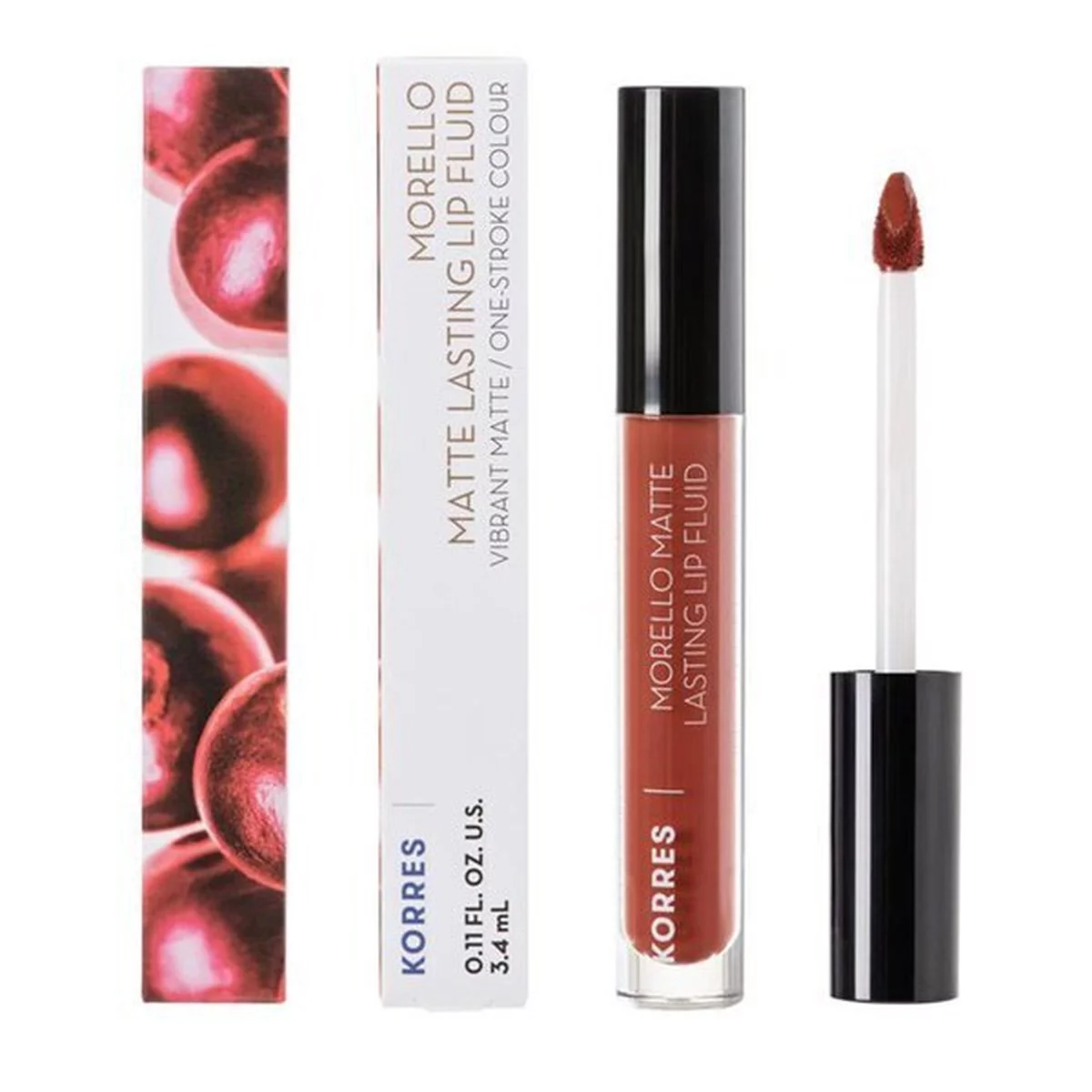 KORRES MOREL LIP FL 3,4ML RED CLAY 58