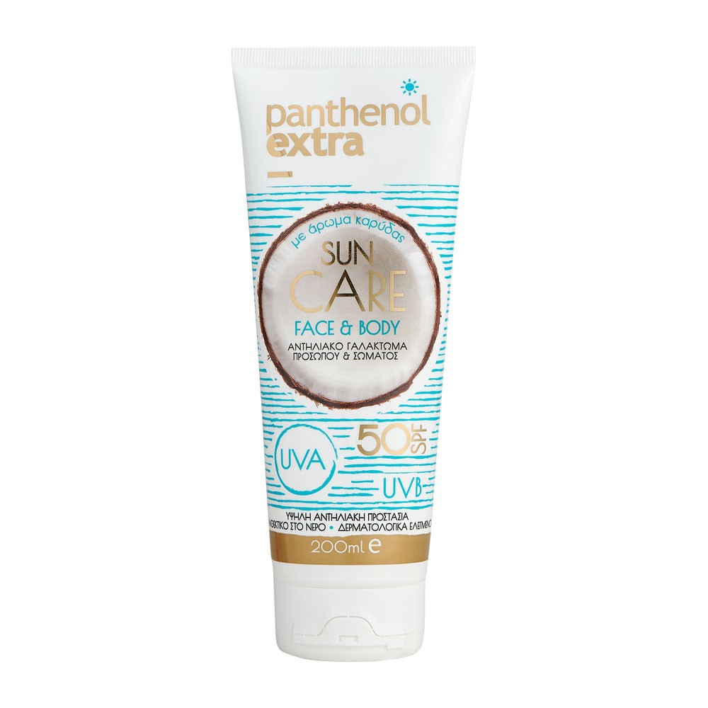 PANTHENOL EXTRA SUN CARE FACE & BODY SPF50 200ML