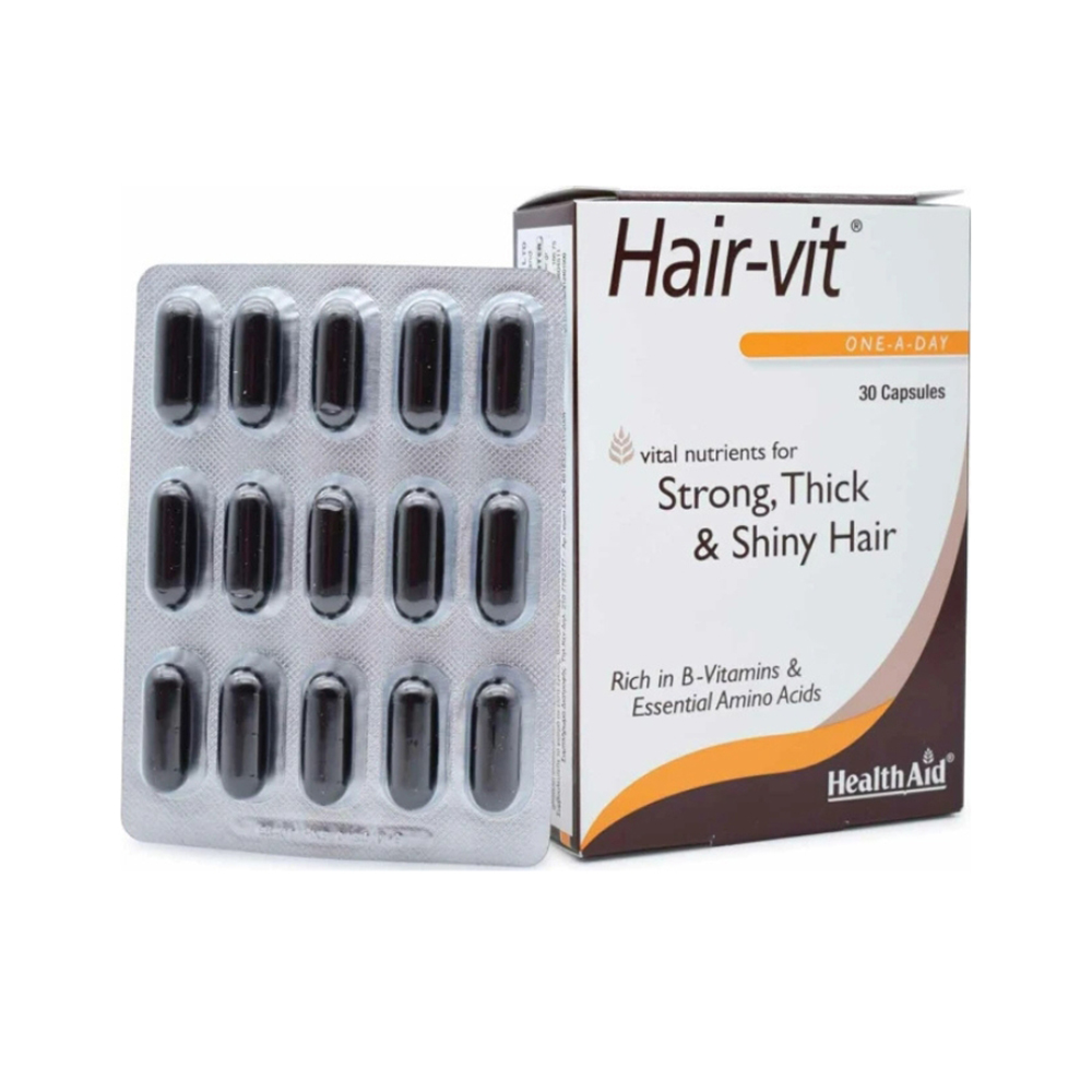 HEALTH AID HAIR-VIT 30CAPS