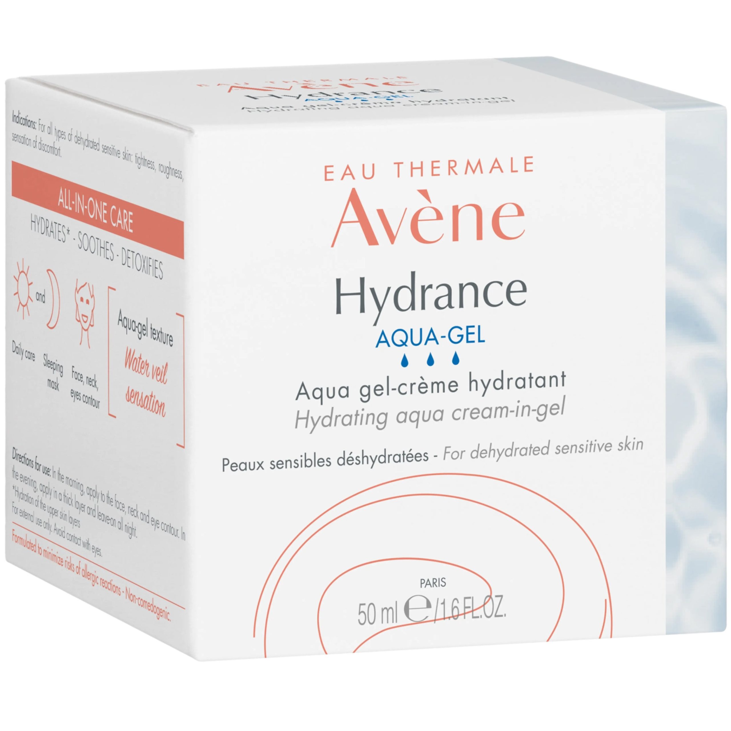 AVENE HYDRANCE AQUA GEL-CREME HYDRATANT 50ML