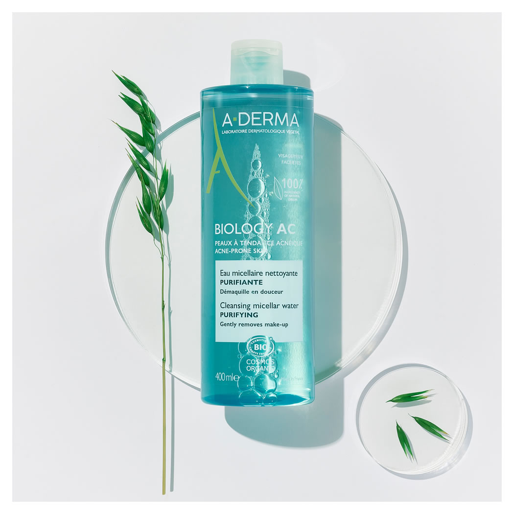 A-DERMA BIOLOGY AC EAU MICELLAIRE PURIFIANT 400ML