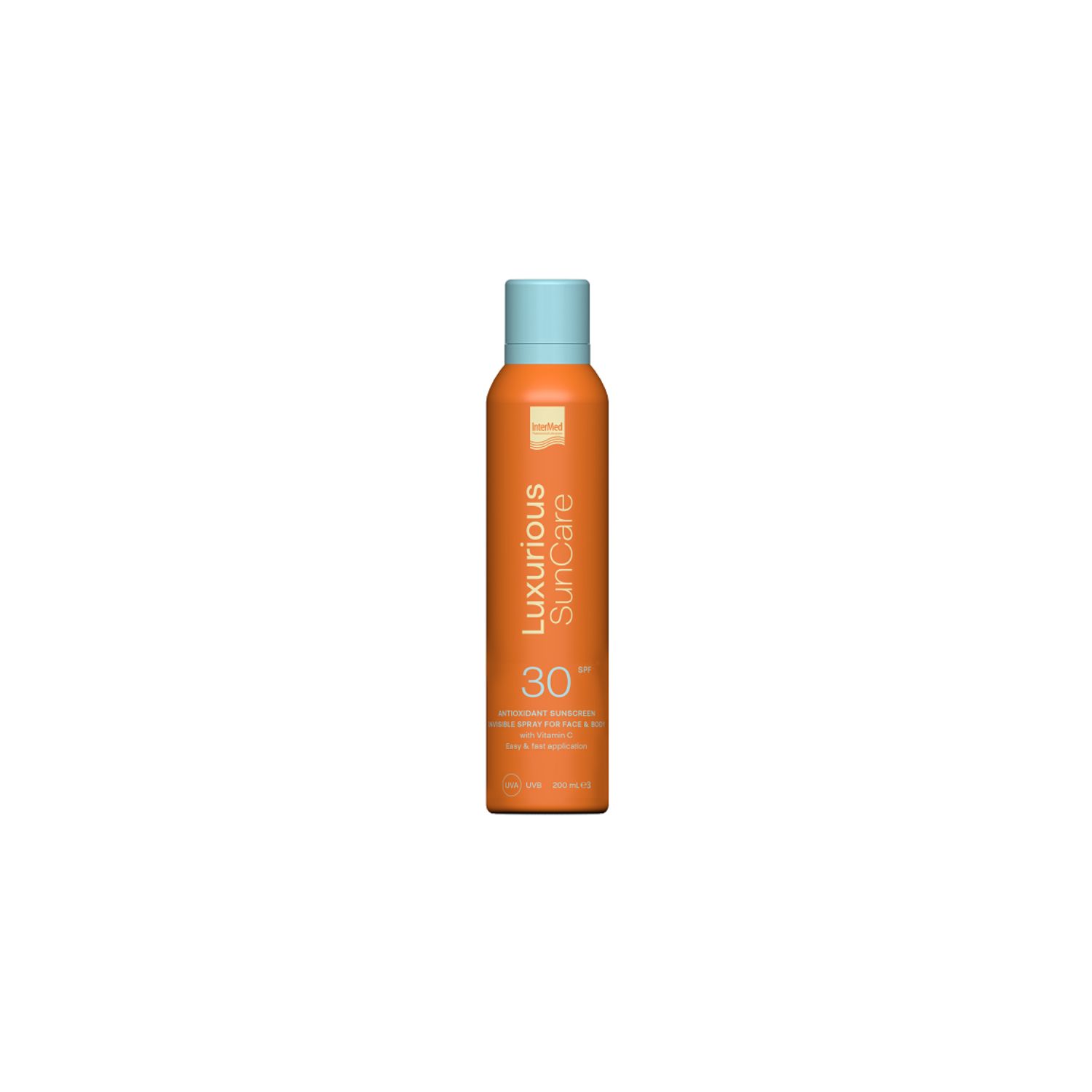 INTERMED LUXURIOUS SUNCARE INVISIB SPF30 BOV200ML