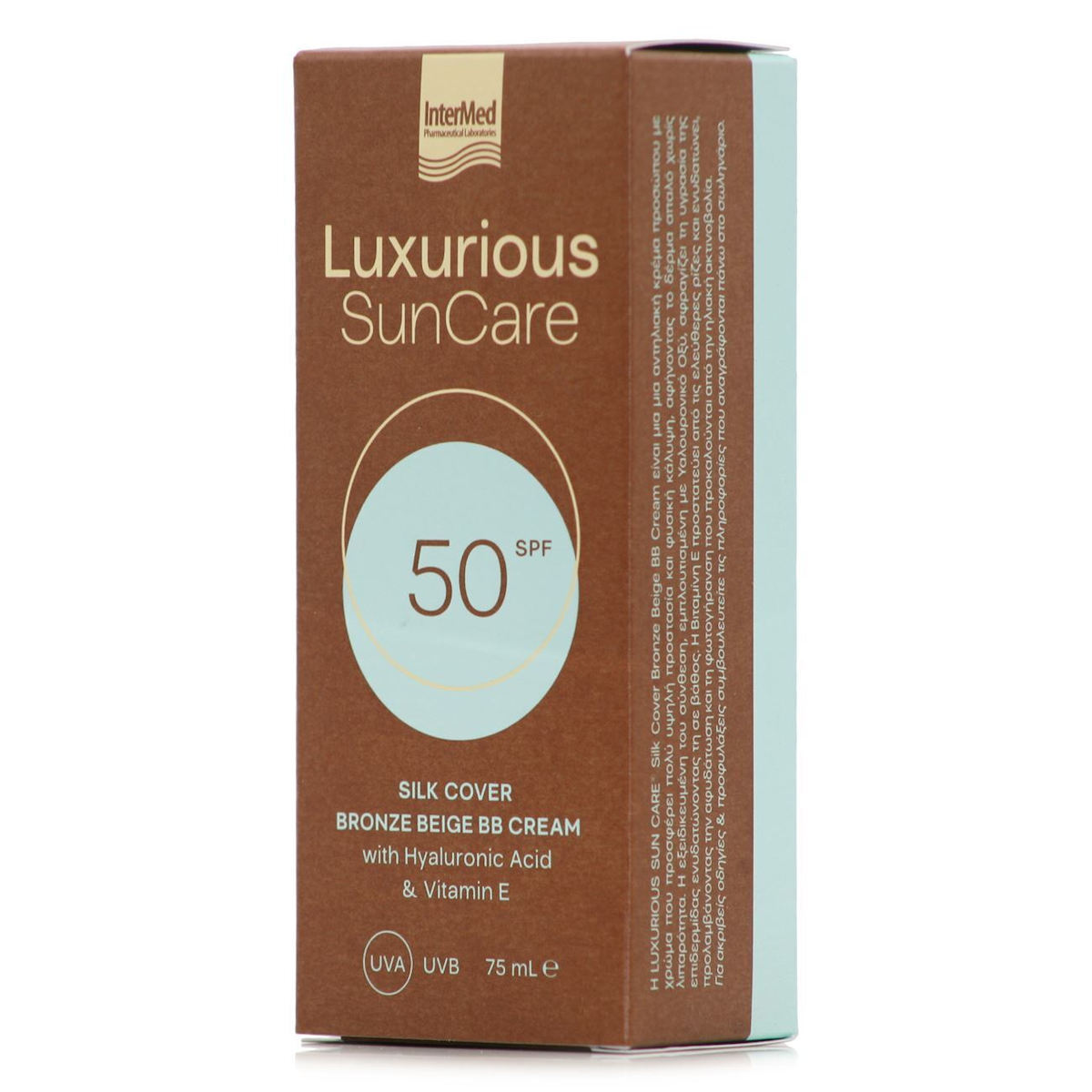 INTERMED LUXURIOUS SUNCARE SILKCOVER BRON TBX75ML