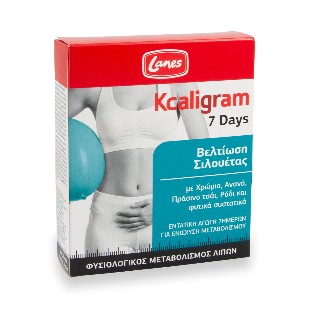 LANES KCAL 7DAYS DRAINER TABS 14PCS
