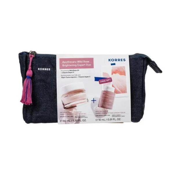 PKORRES SET W ROSE DAY CREAM 40ML & SERUM 15ML