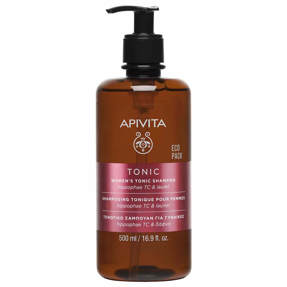 APIVITA ECO PACK ΤΟΝΩΤ ΣΑΜΠ ΚΑΤΑ ΤΡΙΧ ΓΥΝ HIPP TC&ΔΑΦΝ 500ML