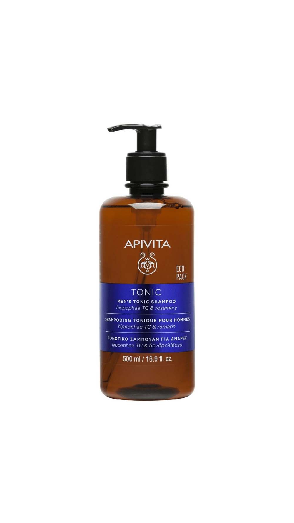 APIVITA ΕCO PACK ΤΟΝ ΣΑΜΠ ΚΑΤΑ ΤΡΙΧ ΑΝΔΡ HIPP TC&ΔΕΝΔΡ 500ML