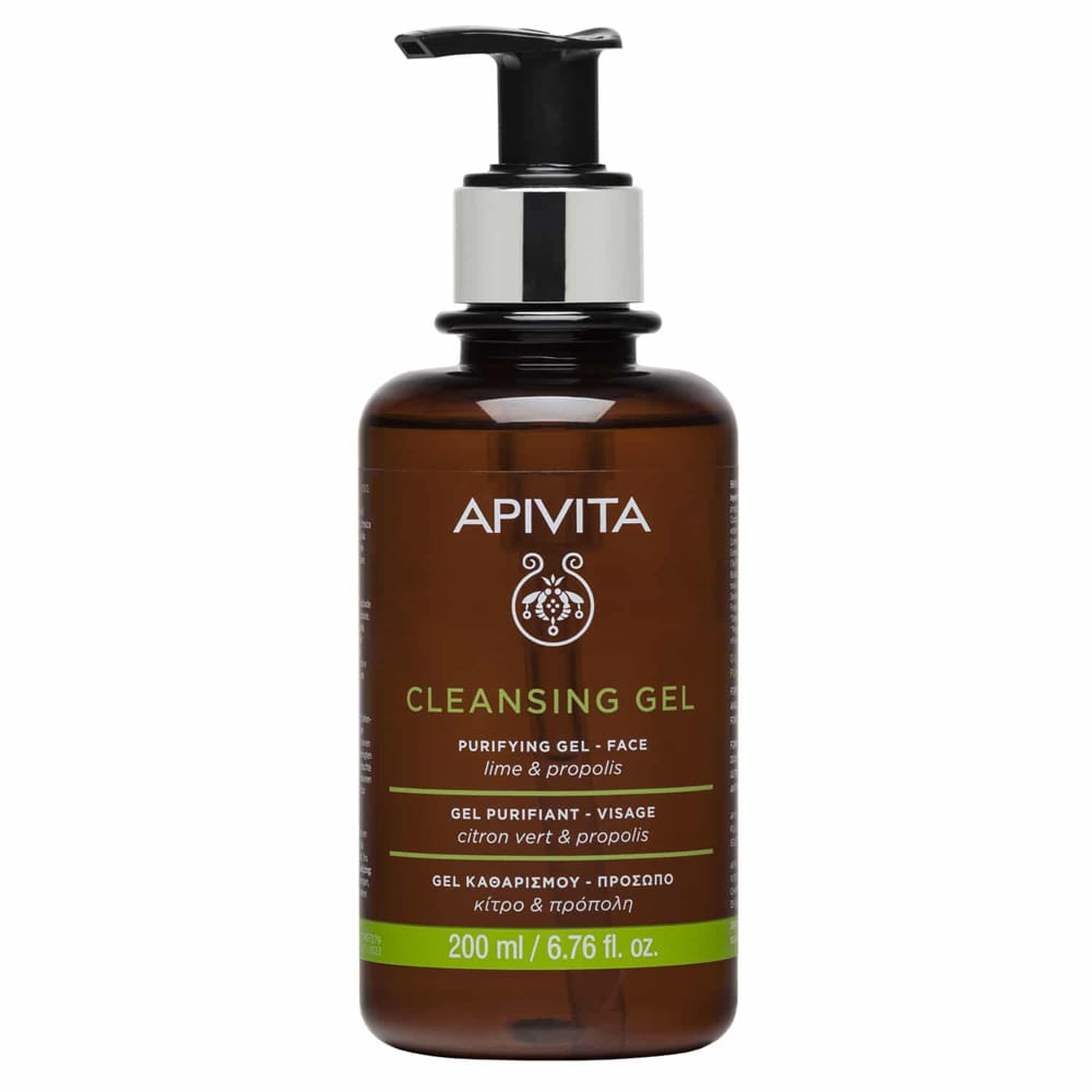 APIVITA GEL ΚΑΘΑΡ ΛΙΠΑΡΕΣ & ΜΕΙΚΤΕΣ ΕΠΙΔΕΡ.ΠΡΟΠ&ΚΙΤΡΟ 200ML