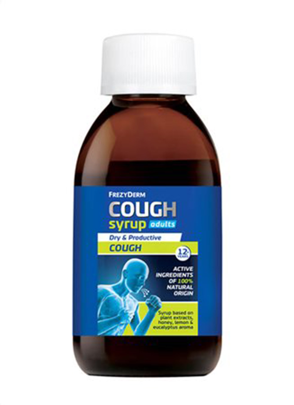 FREZYDERM COUGH SYRUP ADULTS+12y 182GR
