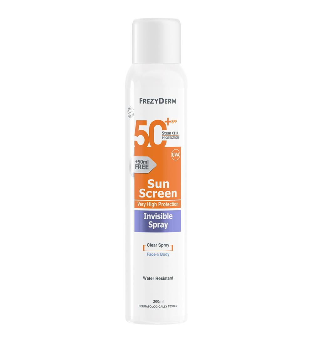 FREZYDERM S.SCR INVISIBLE SPRSPF50+ 200ML