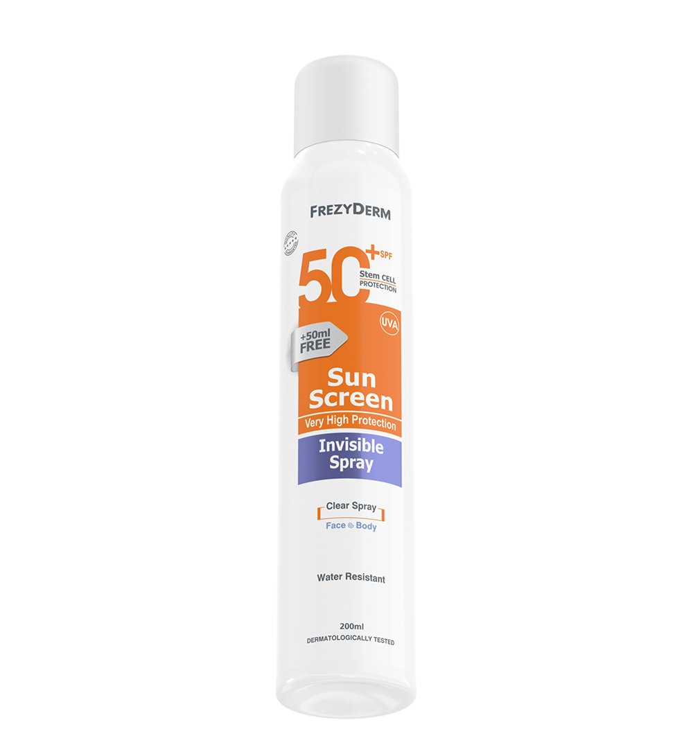 FREZYDERM S.SCR INVISIBLE SPRSPF50+ 200ML