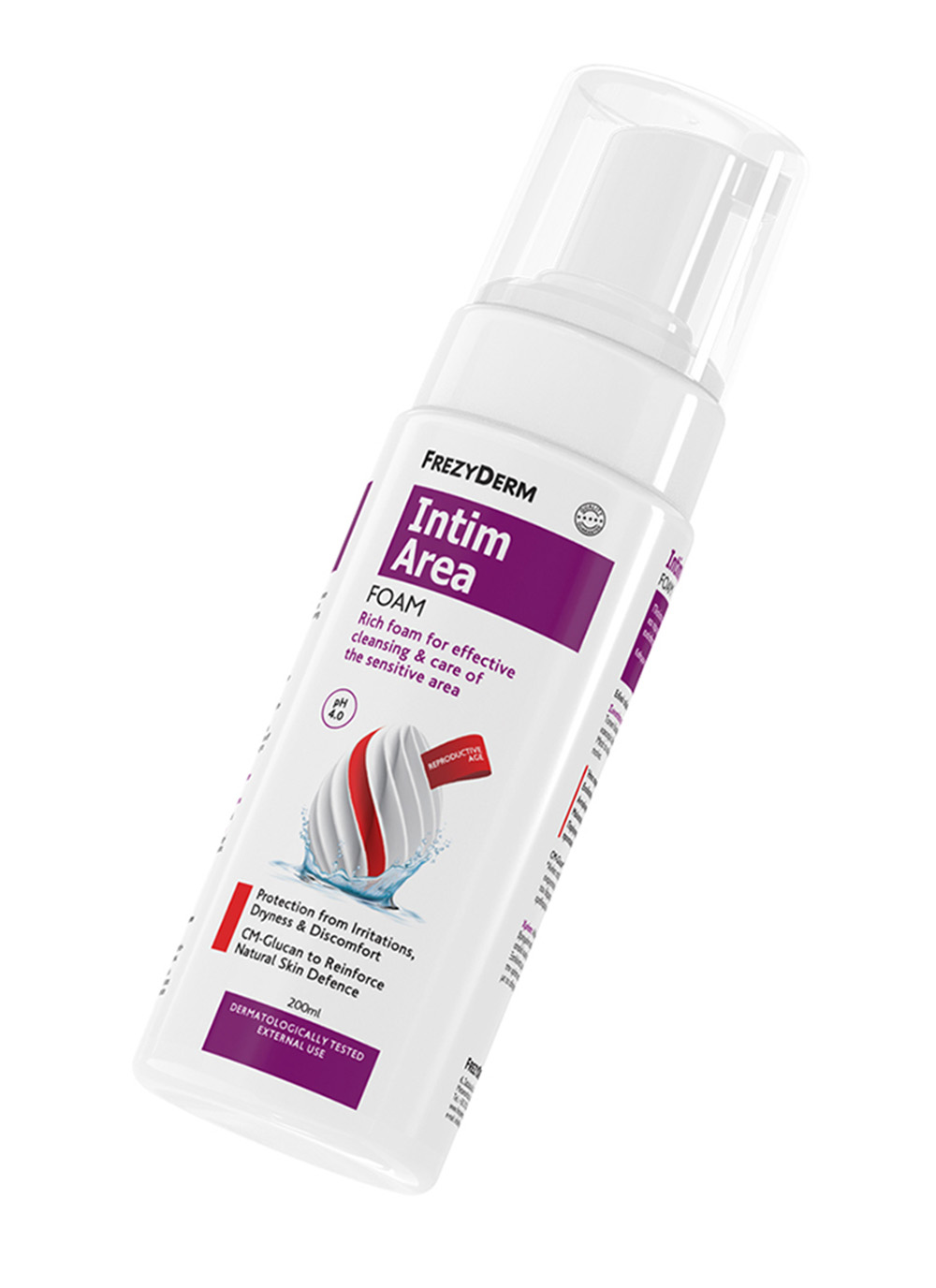 FREZYDERM INTIM AREA FOAM PH 4,0 200ML