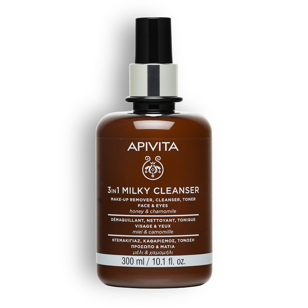 APIVITA LIMITED EDIT ΓΑΛΑΚΤ 3ΣΕ1 ΠΡΟΣ&ΜΑΤ XAM&ΜΕΛ 300ML