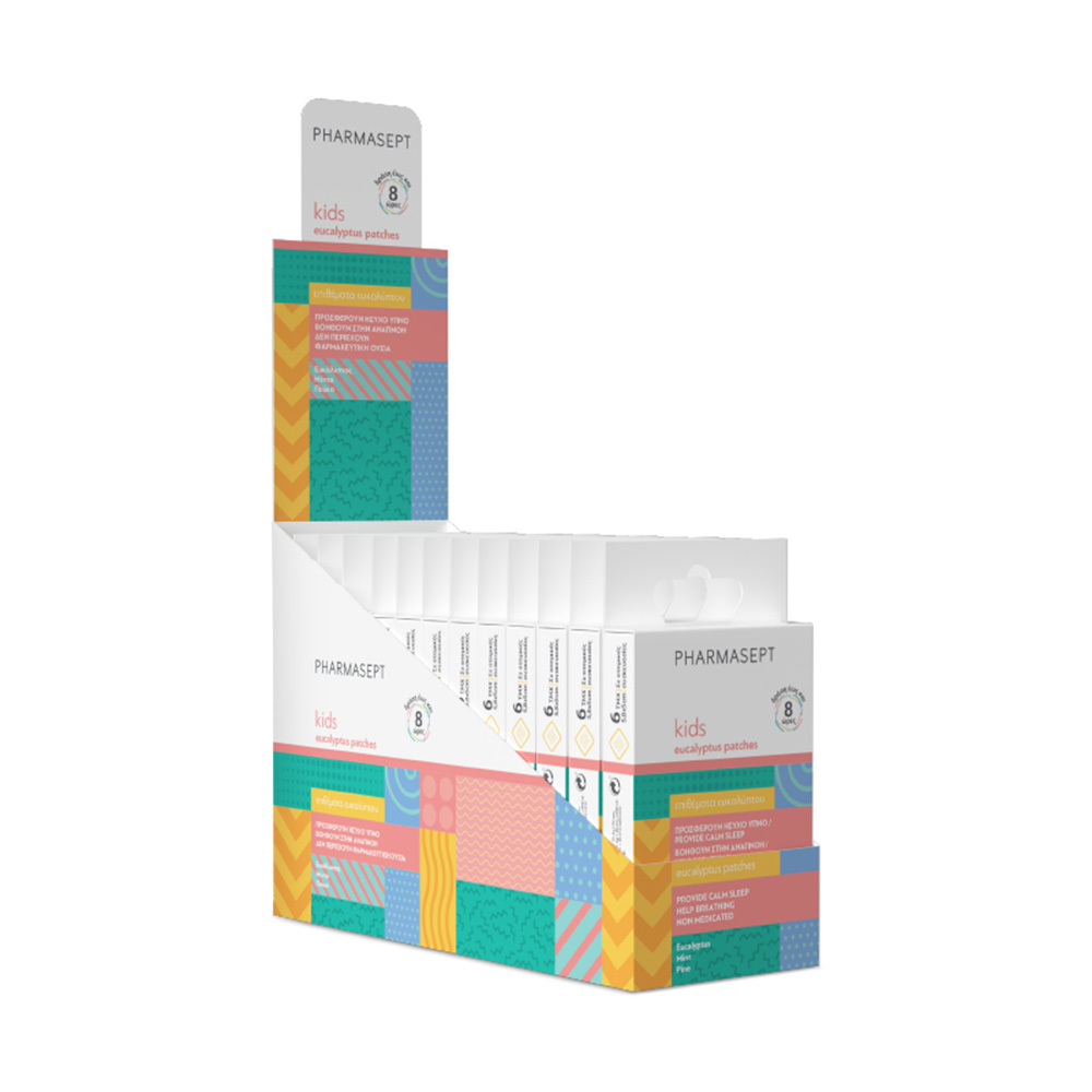 PHARMASEPT KID CARE ΕΠΙΘΕΜΑΤΑ ΕΥΚΑΛΥΠΤΟΥ 12 x 6ΤΜΧ.