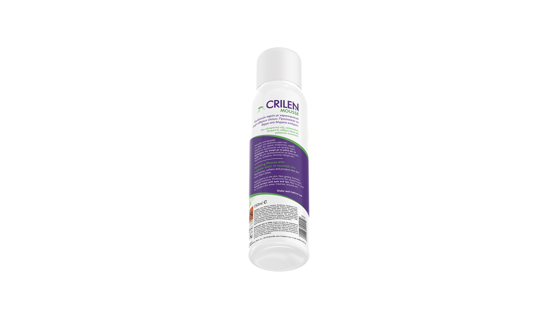 FREZYDERM CRILEN PROTECTIVE MOUSSE 150ML