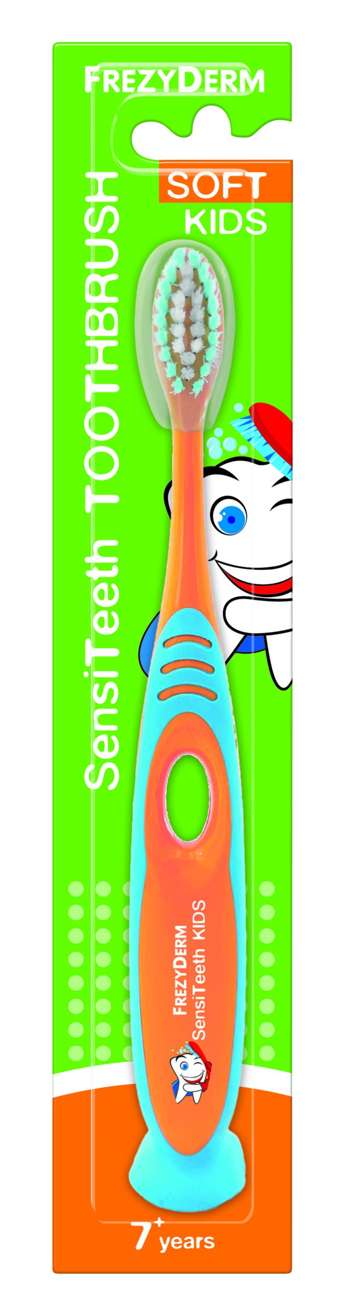 FREZYDERM SENSITEETH KIDS TOOTHBRUSH ORANGE